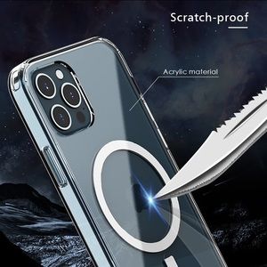 iPhone clear protective case magnetic